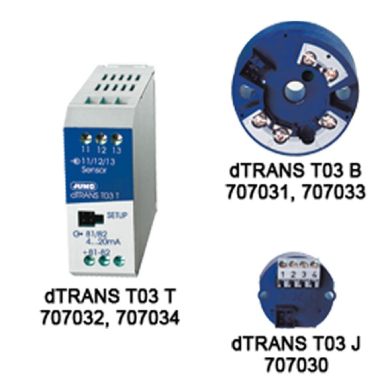 70.7030 - 溫度訊號轉換器 dTRANS T03B